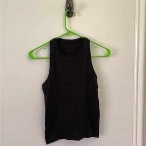 Lululemon swiftly tech, high neck tank, race length.